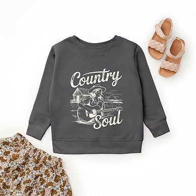 Country Soul Guitar - Youth Graphic Sweatshirt