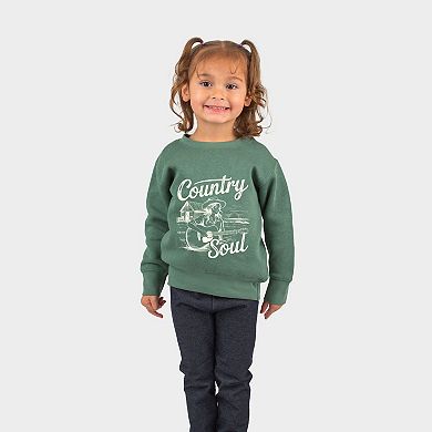 Country Soul Guitar - Toddler Graphic Sweatshirt