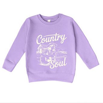 Country Soul Guitar - Toddler Graphic Sweatshirt