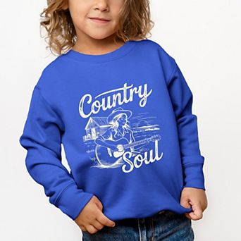 Country Soul Guitar - Toddler Graphic Sweatshirt
