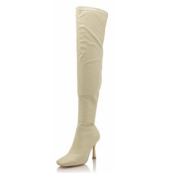 Over-the-Knee Stiletto Heel Boot