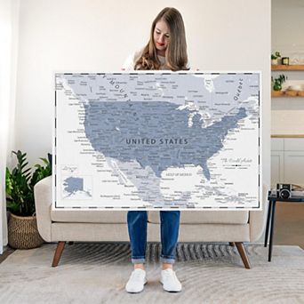 Twilight Push Pin USA Map