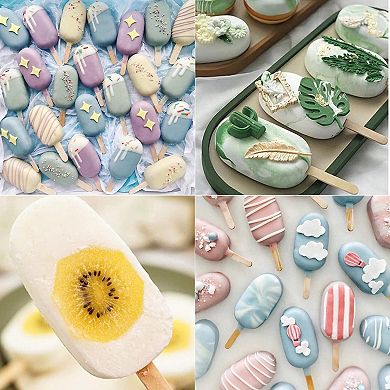 Silicone Popsicles Molds Cakesicle Molds 2pc