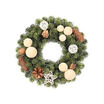 13-Inch Small Artificial Christmas Wreath