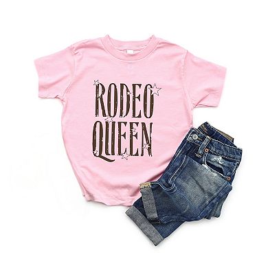 Rodeo Queen Tall - Toddler Short Sleeve Graphic T-Shirt
