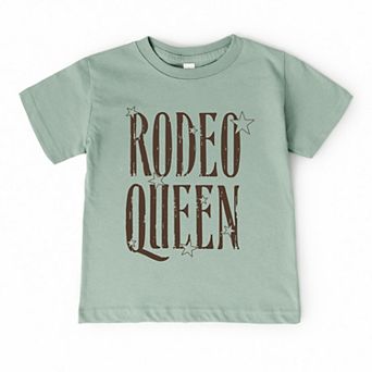 Rodeo Queen Tall - Toddler Short Sleeve Graphic T-Shirt