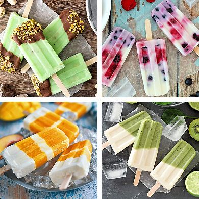 Silicone Popsicle Molds Homemade Reusable 10pc