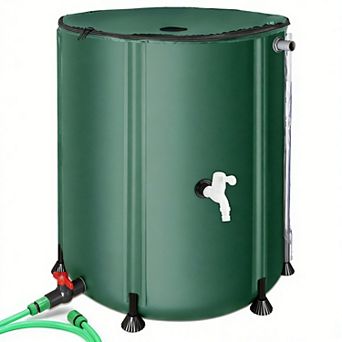 500D Portable Water Storage Tank Water Barrel Rainwater Collection System, Collect Rainwater