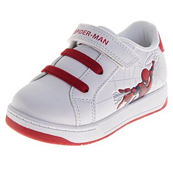 Marvel Web-Slinger Spider-Man Boys' White Sneakers (Toddlers/Little Kids)