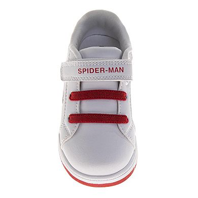 Marvel Web-Slinger Spider-Man Boys' White Sneakers (Toddlers/Little Kids)