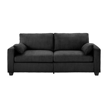 79" Corduroy Sofa For Living Room