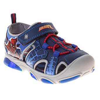 Marvel SpiderMan ClosedToe Sport Sandals Boys' Fun Protective Water Friendly Durable