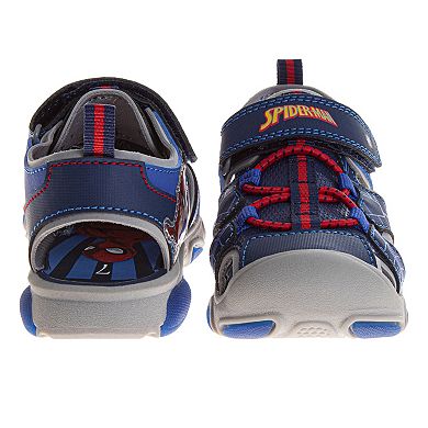 Marvel SpiderMan ClosedToe Sport Sandals Boys' Fun Protective Water Friendly Durable