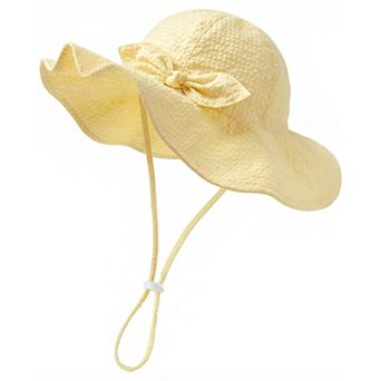 Sun Hat Girl Summer Bucket Beach Wide Brim UV Protection