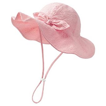 Sun Hat Girl Summer Bucket Beach Wide Brim UV Protection