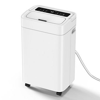 35 -Pint Large Room Dehumidifier For Basements , Bathrooms , White