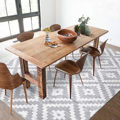 Modern Area Rug Machine Washable Non Slip Non Shedding Stain Resistant Carpet for Bedroom Kitchen