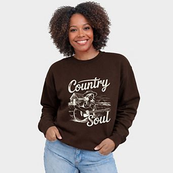 Country Soul Guitar - Women's Graphic Sweatshirt