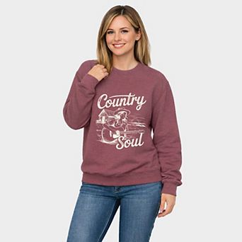 Country Soul Guitar - Women's Graphic Sweatshirt