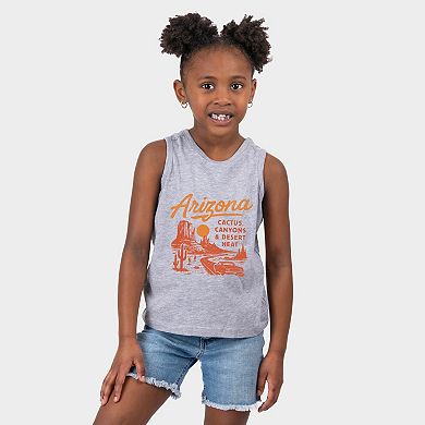 Arizona Cactus, Canyons & Desert Heat - Youth Tank Top