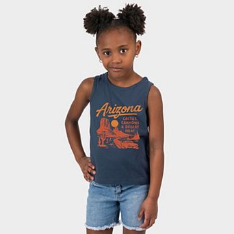 Arizona Cactus, Canyons & Desert Heat - Youth Tank Top
