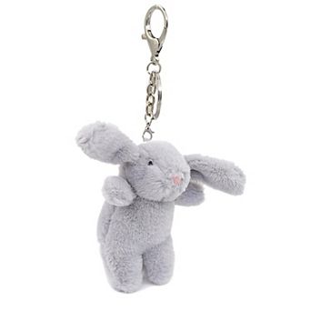 Cute Bunny Plush Keychain Charm Pendant Gift for Women