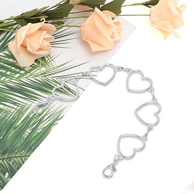 10.63" Lightweight Handbag Strap 1 Pc Silver Tone