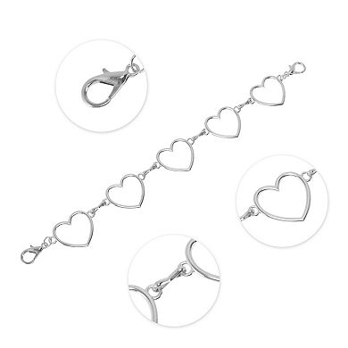 10.63" Lightweight Handbag Strap 1 Pc Silver Tone