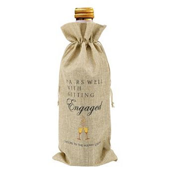 Wine Bottle Gift Bags, with Drawstrings, Reusable Holiday Wine Bottle Covers