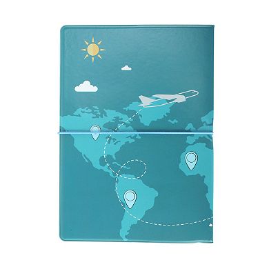 Creative Cartoon Heart Passport Holder 1 Pc
