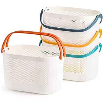 Portable Shower Caddy Basket Bathroom 4 pc