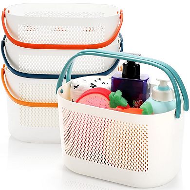 Portable Shower Caddy Basket Bathroom 4pc
