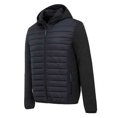 Portwest Mens KX3 Baffled Hybrid Jacket