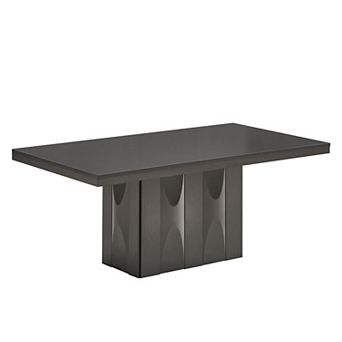 Kings Brand Furniture Dining Table with Rectangular MDF Top