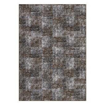 Modern Area Rug Machine Washable Non Shedding Pet Friendly Stain Resistant Carpet for Dining Room