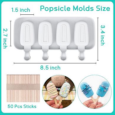 Popsicle Molds Silicone DIY Popsicle Mold 2pc