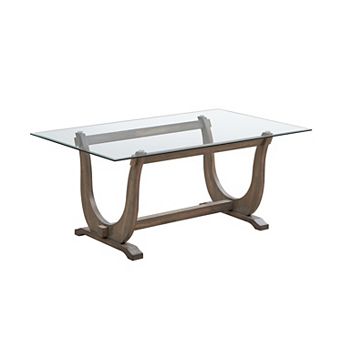 Kings Brand Furniture Dining Table with Rectangular MDF Top