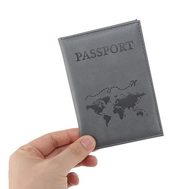 Textured Letter Passport Holder for Secure and Travel 1 Pc