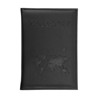 Textured Letter Passport Holder for Secure and Travel 1 pc