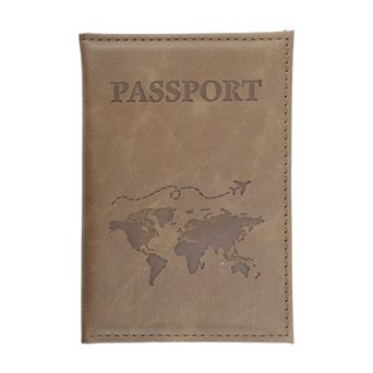 Textured Letter Passport Holder for Secure and Travel 1 pc