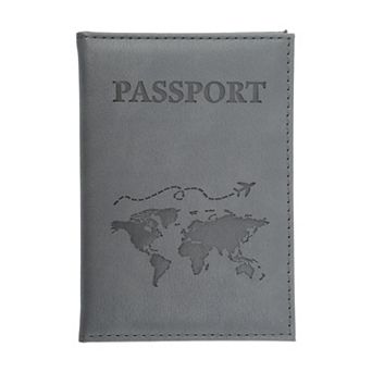 Textured Letter Passport Holder for Secure and Travel 1 pc