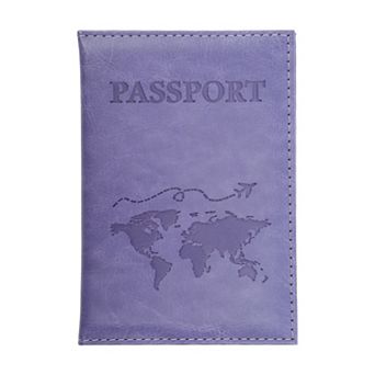 Textured Letter Passport Holder for Secure and Travel 1 pc