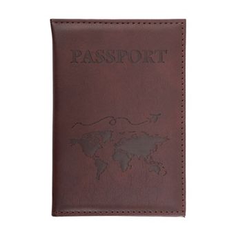 Textured Letter Passport Holder for Secure and Travel 1 pc
