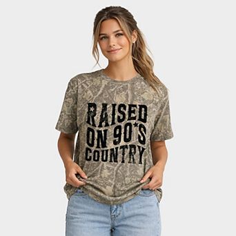 Raised On 90s Country - Women's Heavyweight Crew