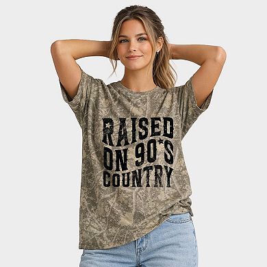 Raised On 90s Country - Women's Heavyweight Crew
