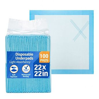 Swtroom Puppy Pee Pads Dog Pad Pee Potty Training Disposable Pad 22" x 22" 100 pc