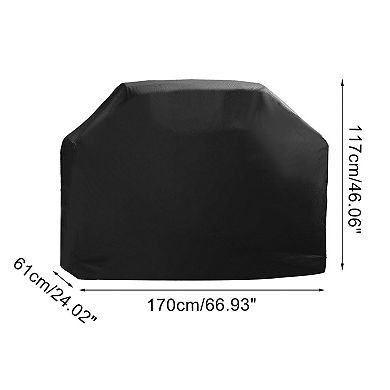 Durable Dustproof Barbecue Grill Dust Cover for Outdoor 1Pc