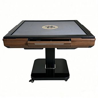 Whisen Foldable Ultra-Thin Automatic Mahjong Table with Wheels and Hard Table Cover