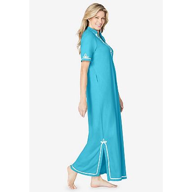 Only Necessities Plus Size Embellished Knit Lounger