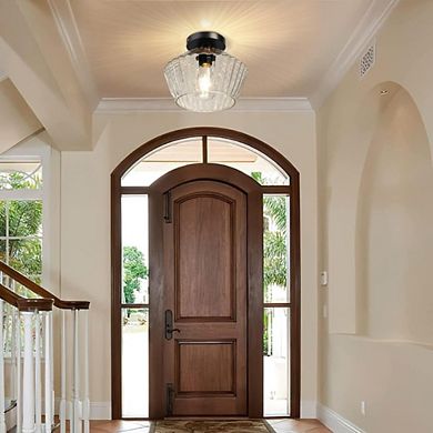 Modern Thickened Glass Canopy Light